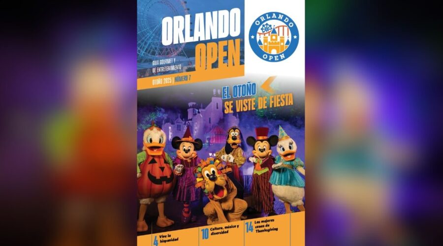 La nueva edición de Orlando Open está disponible en más de 200 puntos de distribución en Orlando, Kissimmee y en toda la Florida Central, así como en formato digital en orlando-open.com.